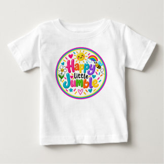 Fröhliches kleines Durcheinander – Farbgestaltung Baby T-shirt