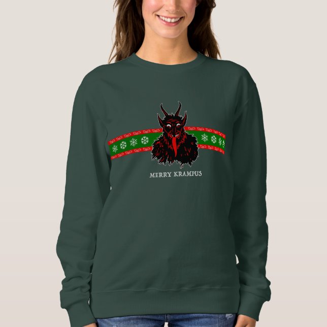 FRÖHLICHES KRAMPUS SWEATSHIRT (Vorderseite)