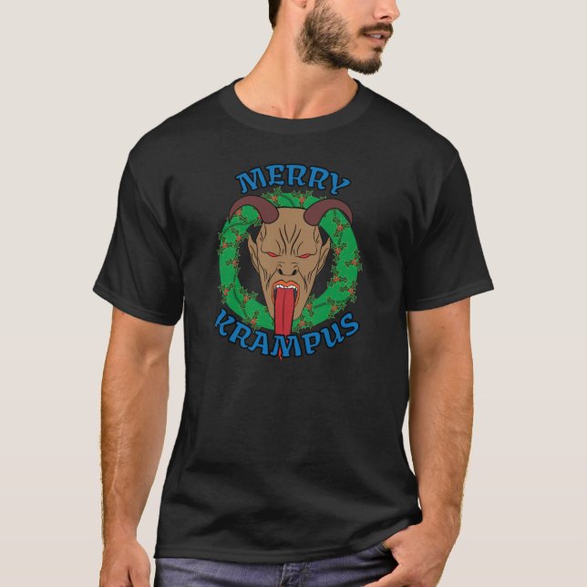 Fröhliches Krampus T-Shirt (Vorderseite)