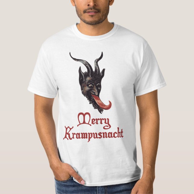 Fröhliches Krampusnacht T-Shirt (Vorderseite)
