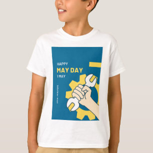 Fröhliches Maidesign T-Shirt