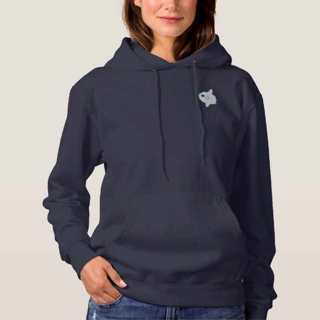 Fröhliches Maulwurfshirt Hoodie (Vorderseite)