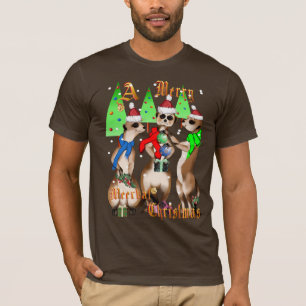Fröhliches Meerkat WeihnachtsShirt T-Shirt