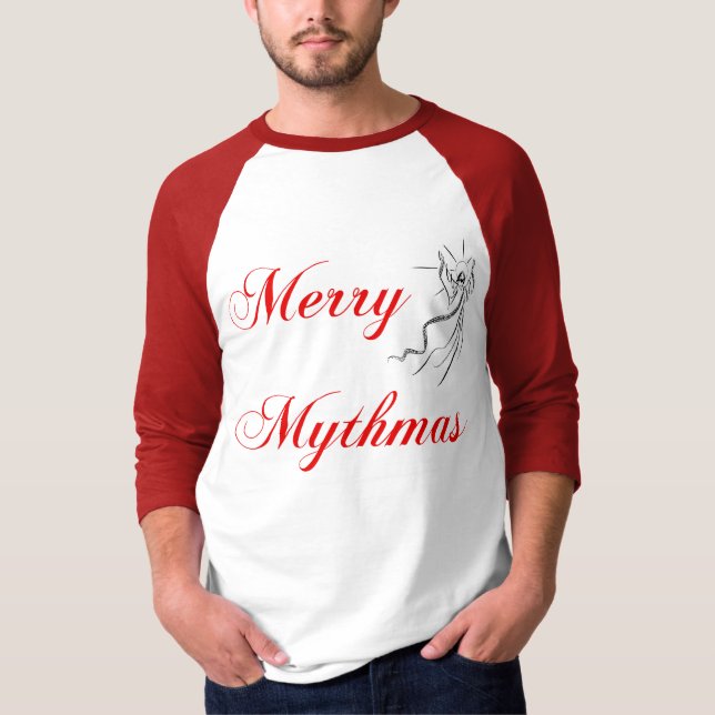 Fröhliches Mythmas T-Shirt (Vorderseite)