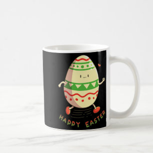 Fröhliches Osterei für Frauen Grafik Ei Sommer Pri Kaffeetasse