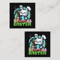 Fröhliches Osterhase Pixel Spiel 