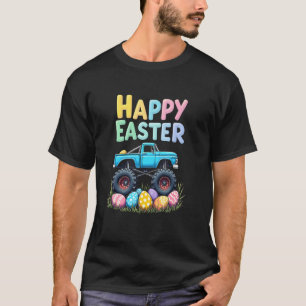 Fröhliches Ostern Monster Truck 2025 Festlich T-Shirt