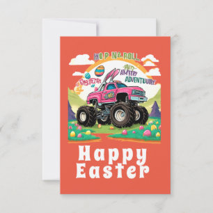 Fröhliches Ostern Monster Truck Abenteuer Karte