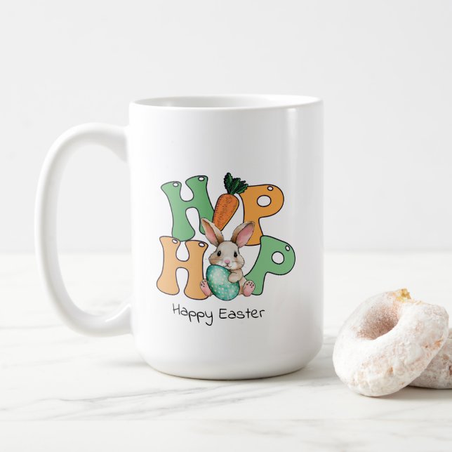Fröhliches Ostern Tasse (Mit Donut)