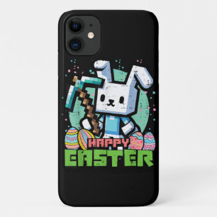 Fröhliches Osthase-Pixel-Spiel  Case-Mate iPhone Hülle