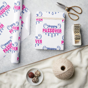 Fröhliches Passah-Skript Geschenkpapier
