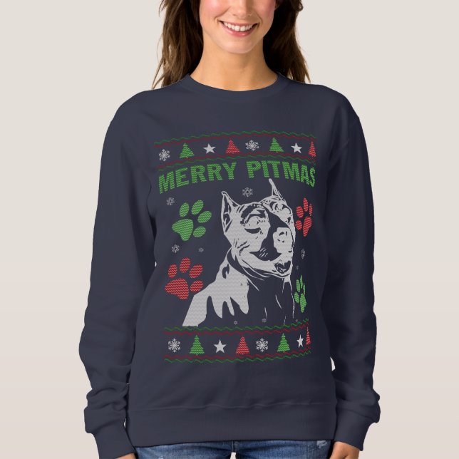 FRÖHLICHES PITMAS SWEATSHIRT (Vorderseite)