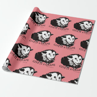 fröhliches Possum-Wrapping-Papier Geschenkpapier