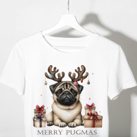 Fröhliches Pugmas Weihnachts Pug