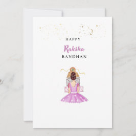 fröhliches Rakhi, Rakshabandhan, indisches Festiva Feiertagskarte