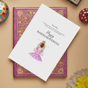 fröhliches Rakhi, Rakshabandhan, indisches Festiva Feiertagskarte