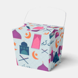 Fröhliches Ramadan-Muster Geschenkschachtel