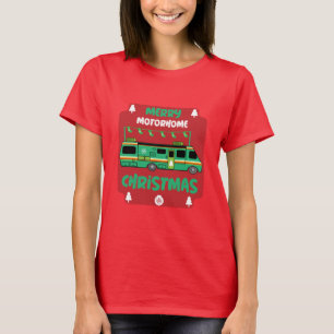Fröhliches RV-Wohnmobil-Weihnachts-T-Shirt T-Shirt