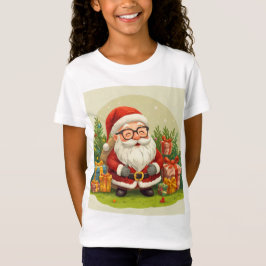Fröhliches Santa-Überraschungs-T-Shirt T-Shirt