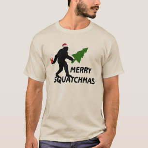 Fröhliches Squatchmas T-Shirt