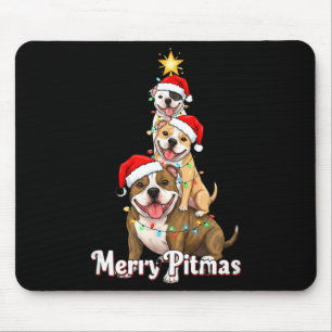 Fröhliches Tmas Tbull Weihnachts Thema Für Festlic Mousepad