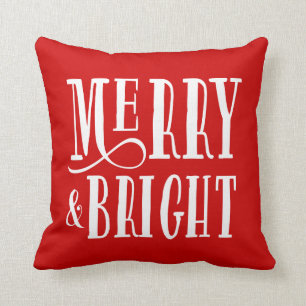 Fröhliches u. helles   Feiertags-Wurfs-Kissen Kissen