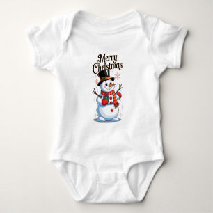Fröhliches Weihnachten Baby Strampler