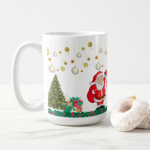 Fröhliches Weihnachten & Neujahrs-Tasse Kaffeetasse