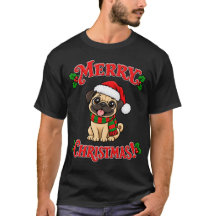 Fröhliches Weihnachten Pug