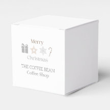 Fröhliches Weihnachten Saisonales Café Geschäft