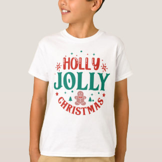 Fröhliches Weihnachten Süßer Lebkuchenmann Retro T-Shirt