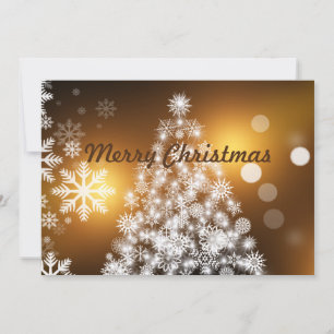 Fröhliches Weihnachtsangebot mit White Text Weihna Feiertagskarte