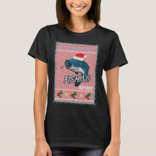 Fröhliches Weihnachtsangeln T-Shirt