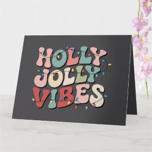 Fröhliches Weihnachtsgeschenk Familie Xmas Urlaub Karte