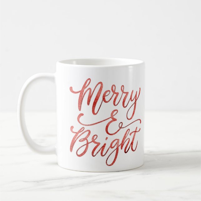 fröhliches Weihnachtsgeschenk, modernes Weihnachts Kaffeetasse (Links)