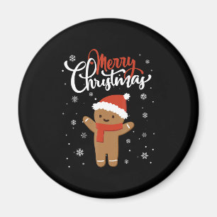 Fröhliches Weihnachtskuchen   Weihnachtskeks Magnet