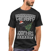 Fröhliches Woofmas Lustiges Hunde-Weihnachtsdesign