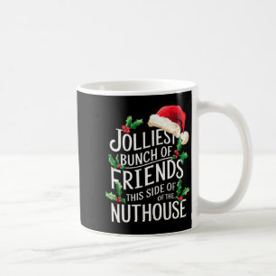 Fröhlichste Gruppe von Freunden Weihnachten Sarkas Kaffeetasse