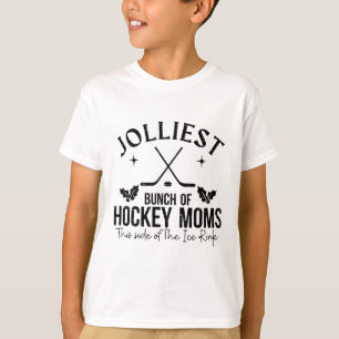 Fröhlichste Gruppe von Hockey-Müttern diesseits de T-Shirt