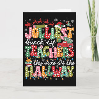 Fröhlichste Gruppe von Lehrern auf dieser Seite de Karte