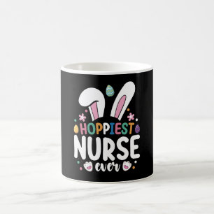 Fröhlichster Krankenpfleger Osterhase-Eier Kaffeetasse