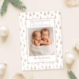Fröhlichstes kleines Weihnachtsbaby Feiertagskarte