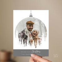 Fröhlichstes Weihnachtsfamilienfoto, Tannenbaum-Ov