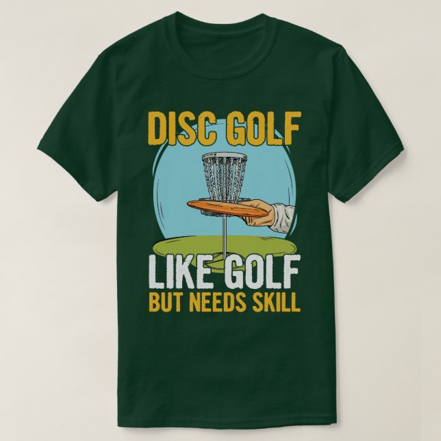 Frolf-Angebot für einen Golf-Player T-Shirt (Design vorne)