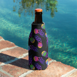 Frolf - Flammen-Datenträger Golf Flaschenkühler