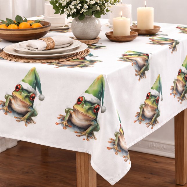 Frolic Christmas Frosch Tischdecke (Von Creator hochgeladen)