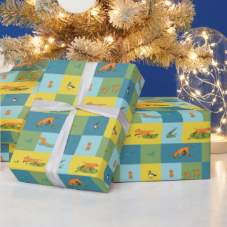 Frolicking Vizslas Geschenkpapier