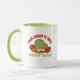 From Garden To Table Coffee Mug Tasse
