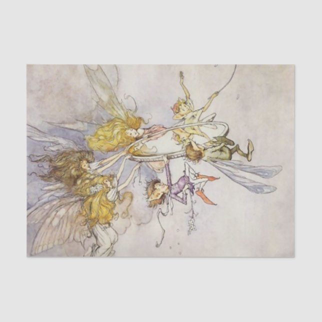 "From Magic Mirror" von A Duncan Carse Seidenpapier (Vorderseite)