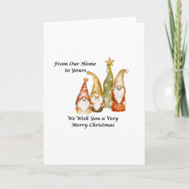 From Our Home to Yours on a Christmas  Karte